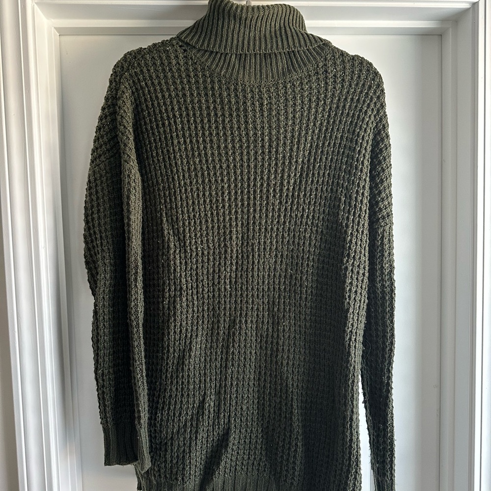 Dark green oversized sweater - Picture 1 of 2
